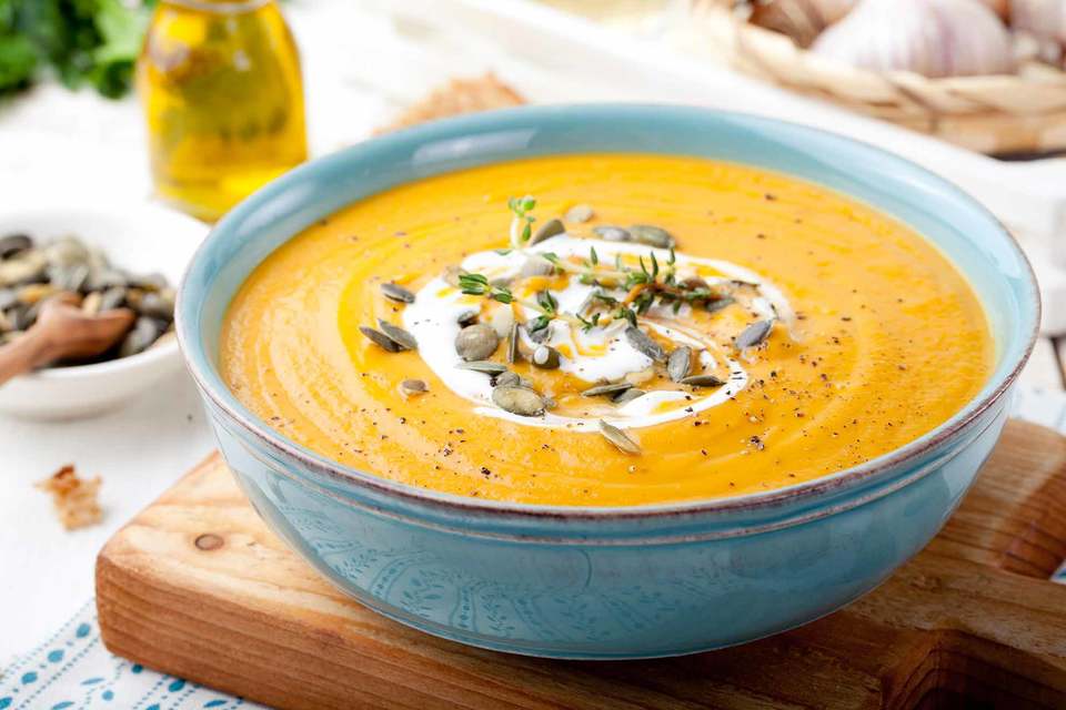 ROASTED PUMPKIN AND CARROT SOUP Natural Health Recipes From Down To 